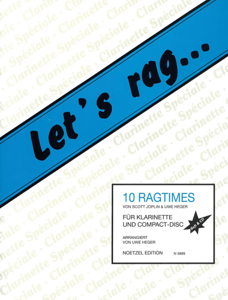 Let's rag | Scott Joplin, Uwe Heger | Heinrichshofen Verlag