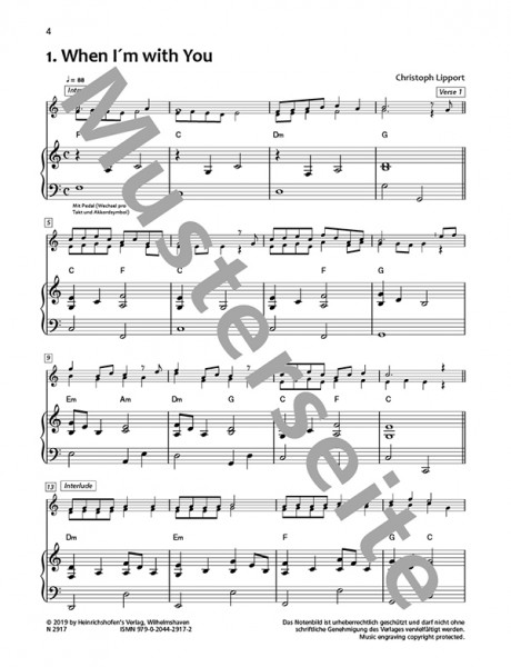 Two for You - Klavierbegleitung