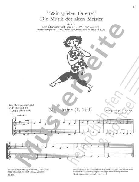 Wir spielen Duette | Heft 1 | Serie A