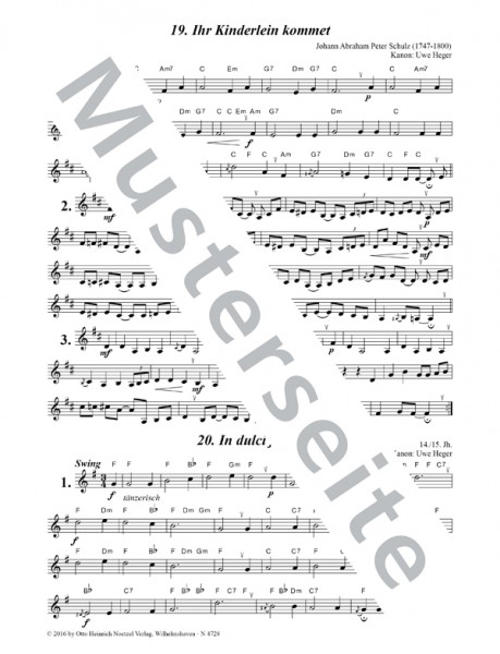 Weihnachtliche Straßenmusik (Trompeten | Klarinetten)