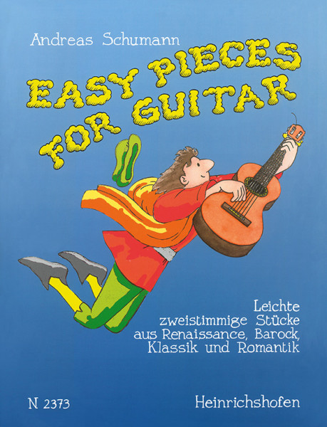 Easy pieces for guitar | Andreas Schumann | Heinrichshofen Verlag