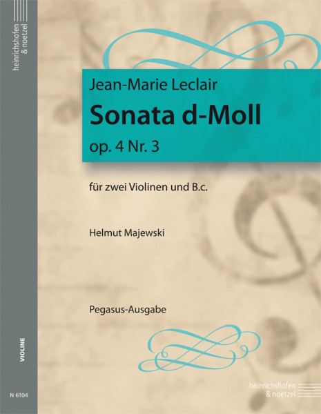 Triosonate Nr. 1-6, Triosonaten