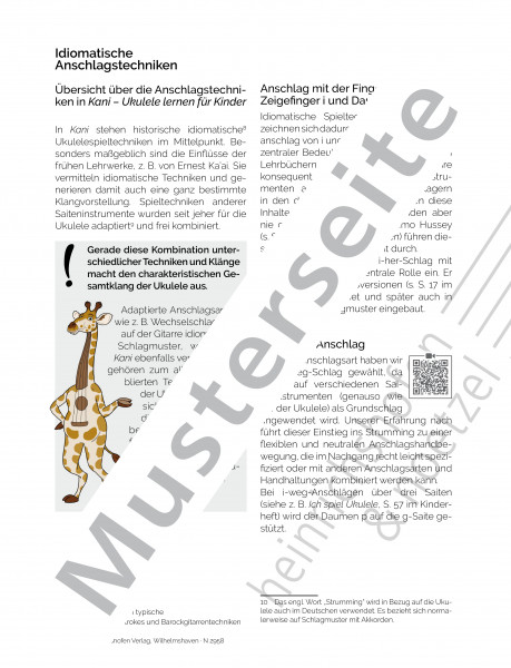 Kani - Learning the Ukulele for Children | Guide | Elisabeth Pfeiffer • Konrad Naegeli | Heinrichshofen publishing house