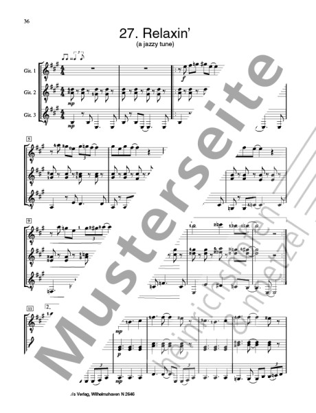 Fridolins Gitarrernclub | Band 2 | Hans Joachim Teschner | Heinrichshofen Verlag