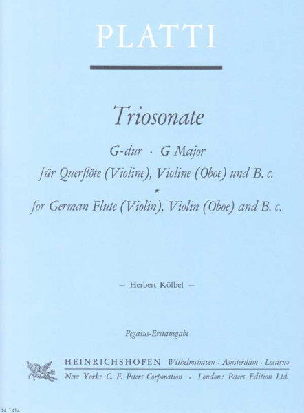 Triosonate G-Dur