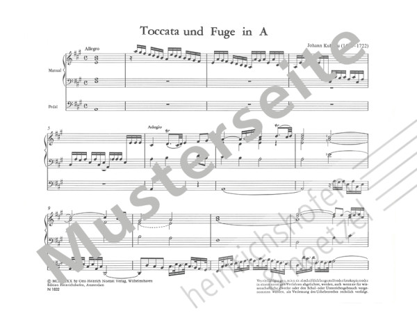 Orgelmusik europäischer Meister | Band II | Traugott Fedtke | Heinrichshofen Verlag