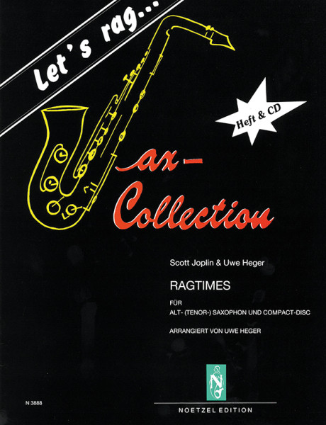 Let's rag - Sax Collection | Scott Joplin, Uwe Heger | Heinrichshofen Verlag