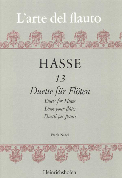 13 duets | Johann Adolph Hasse | Heinrichshofen publishing house