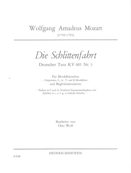 Die Schlittenfahrt | Stimmen komplett