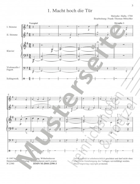 Music in a team - christmas carols | volume 3 | score & parts