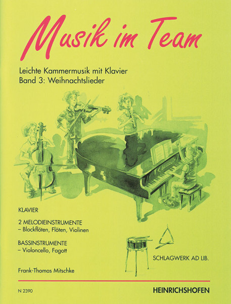 Music in a team - christmas carols | volume 3 | score & parts