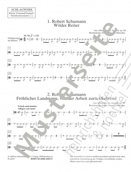 Musik im Team - Romantik | Band 4 | Stimme Schlagwerk