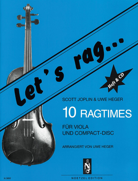 Let's rag ... 10 Ragtimes | Scott Joplin, Uwe Heger | Heinrichshofen publishing house
