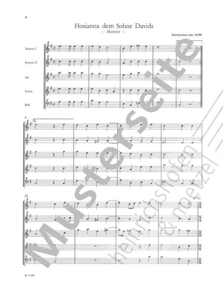 Freuet euch, ihr Christen alle | Klaus G. Werner | Heinrichshofen Verlag