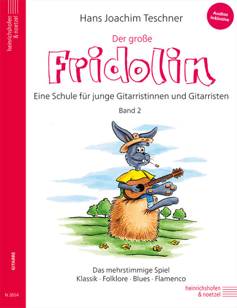 Der große Fridolin, Band 2 inkl. MP3 Downloads | Hans Joachim Teschner | Heinrichshofen Verlag