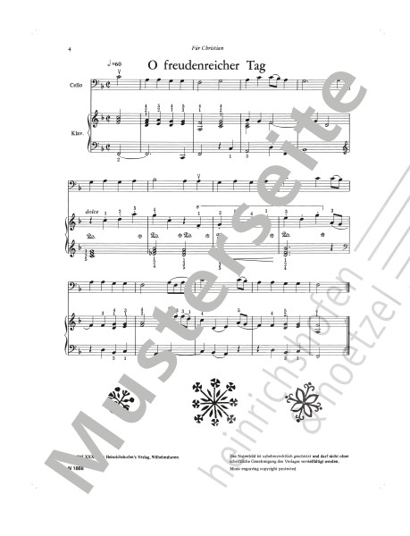 O freudenreicher Tag | Dietrich Ziller | Heinrichshofen Verlag