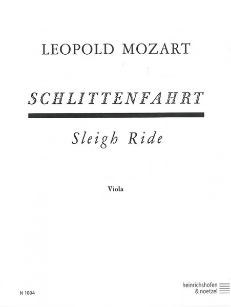 Die Schlittenfahrt- Stimme Viola