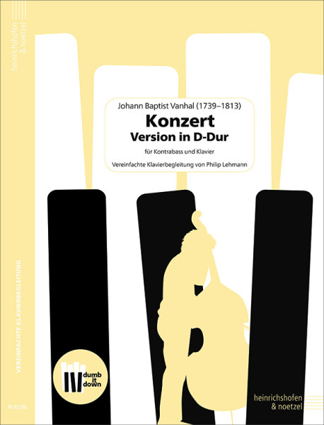 Konzert | D-Dur für Kontrabass und Klavier | Johann Baptist Vanhal | Heinrichshofen Verlag