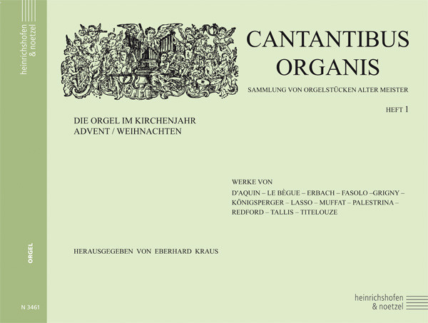 Cantantibus Organis | Advent - Christmas | Eberhard Kraus | Heinrichshofen publishing house