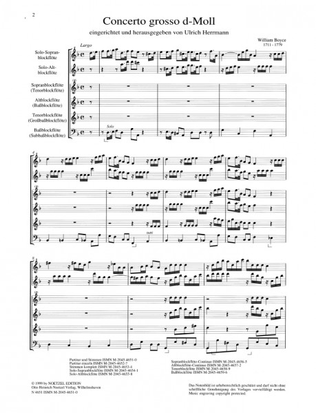 Concerto grosso d-Moll