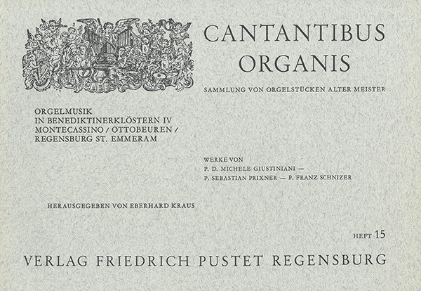 Cantantibus Organis, Heft 15