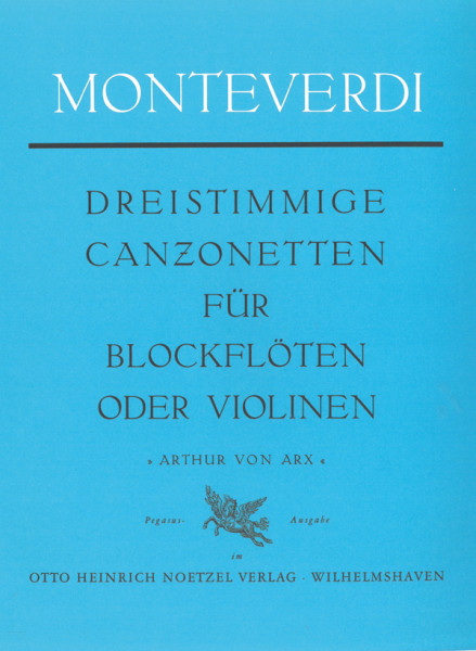 Dreistimmige Canzonetten