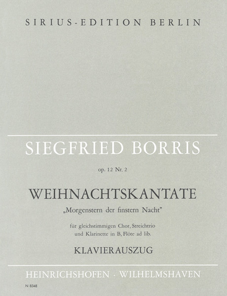 Weihnachtskantate "Morgenstern der finstern Nacht"