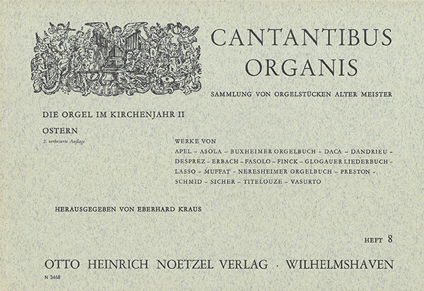 Cantantibus Organis, Heft 8
