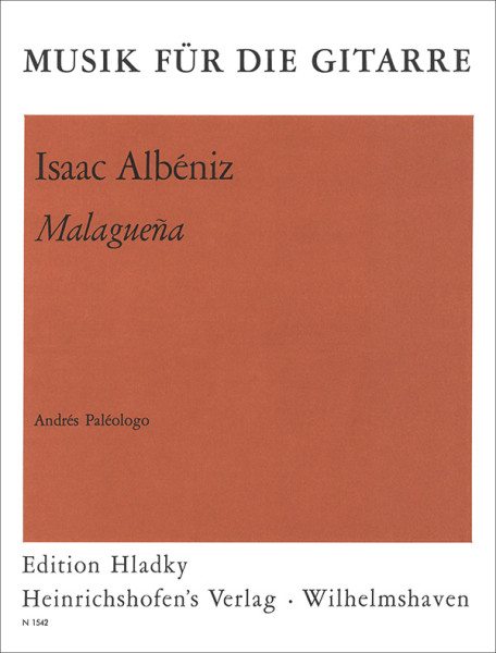 Malagueña | Isaac Albéniz | Heinrichshofen Verlag