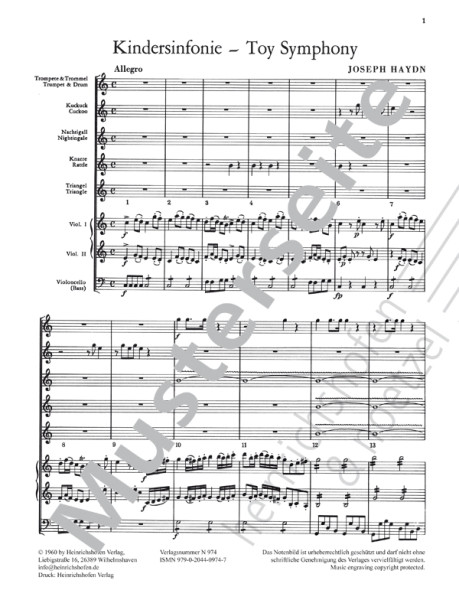 Kinder-Sinfonie | Haydn