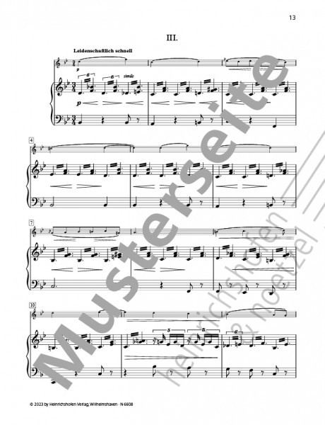 3 Romances op. 22 | Clara Schumann | Heinrichshofen publishing house