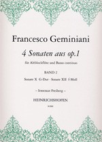 4 Sonaten aus op. 1