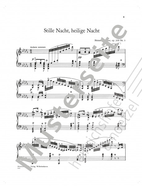 Stille Nacht, heilige Nacht, op.269 Nr. 3 | Heinrich Lichner | Heinrichshofen Verlag