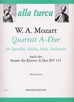Quartett A-Dur "alla turca"