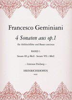 4 Sonaten aus op. 1