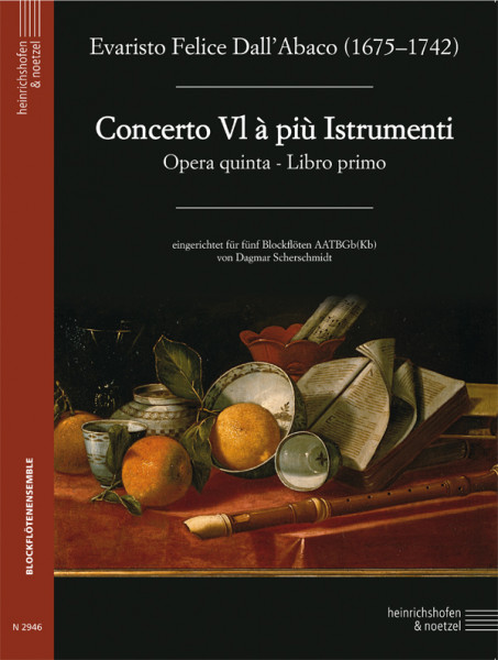 Concerto VI à più Istrumenti - Partitur