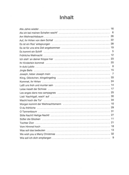 Christmas for two | Sieglinde Heilig, Uwe Heger | Heinrichshofen publishing house