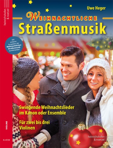 Weihnachtliche Straßenmusik (Violinen)