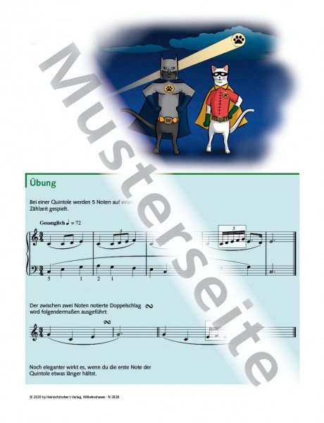 Die neue Klavierfibel | Band 2 | Ulrich Deppe | Heinrichshofen Verlag