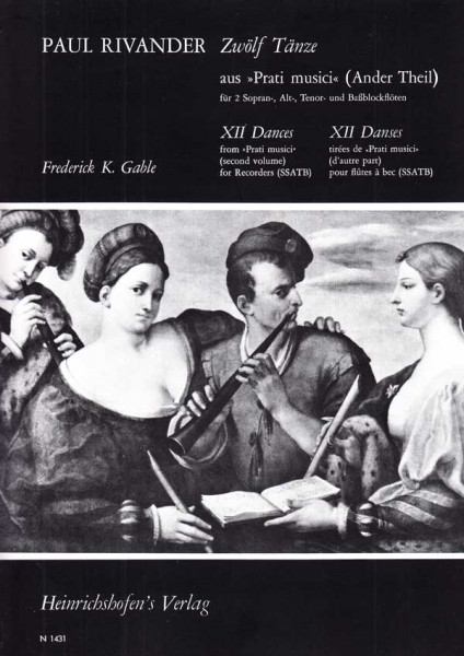 Zwölf Tänze aus 'Prati musici' (Ander Theil)