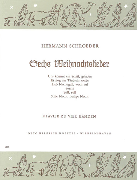 Six Christmas Carols | Hermann Schroeder | Heinrichshofen publishing house