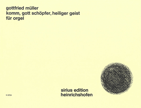 Komm, Gott Schöpfer, Heiliger Geist