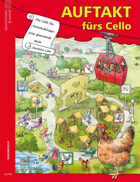 Auftakt fürs Cello | Christine Löhr | Heinrichshofen Verlag