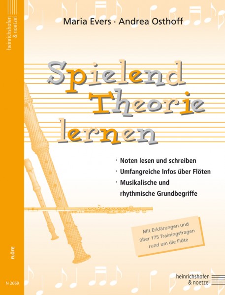 Spielend Theorie lernen für Blockflöte und Querflöte