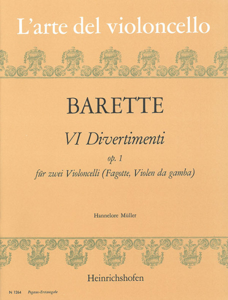 6 Divertimenti | A. Bartette (Baretti) | Heinrichshofen Verlag