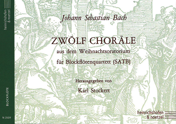Zwölf Choräle aus dem Weihnachtsoratorium | Johann Sebastian Bach | Heinrichshofen Verlag