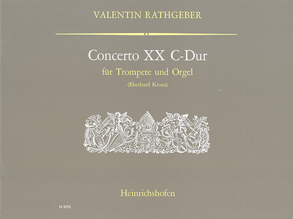 Concerto XX in C major | Valentin Rathgeber | Heinrichshofen publishing house