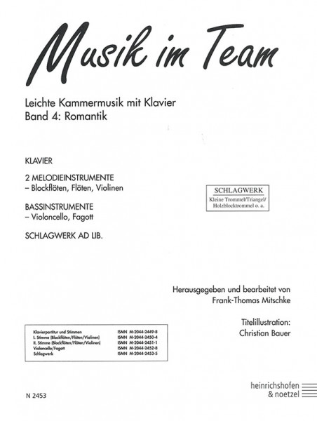 Musik im Team - Romantik | Band 4 | Stimme Schlagwerk