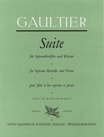 Suite für Sopranblockflöte und Klavier