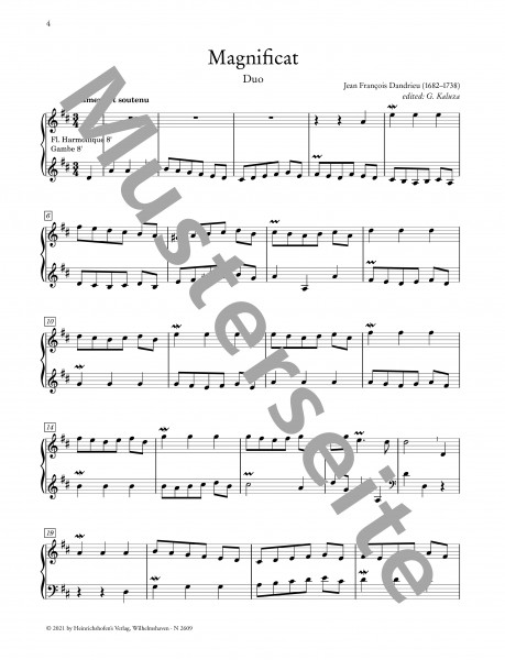 Altfranzösische Orgelmusik | Günter Kaluza | Heinrichshofen Verlag